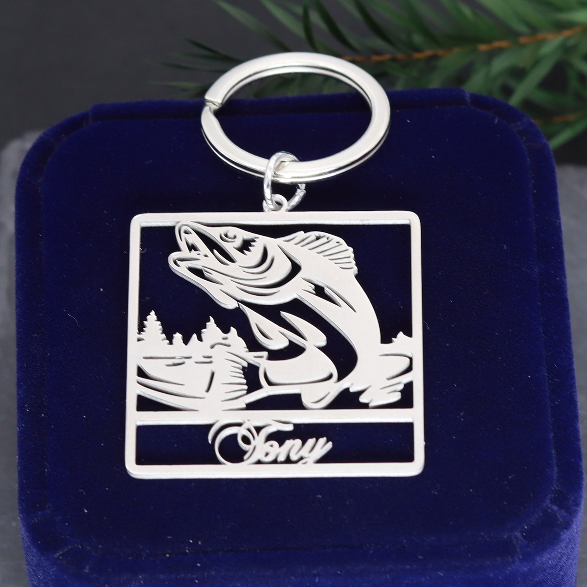 Custom Name Fish Keychain Pers - đánh giá và giá Vintage Fashion Names