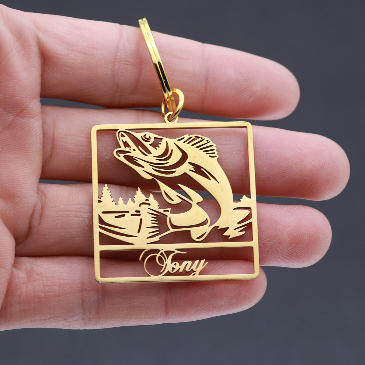 Custom Name Fish Keychain Pers - đánh giá và giá Vintage Fashion Names