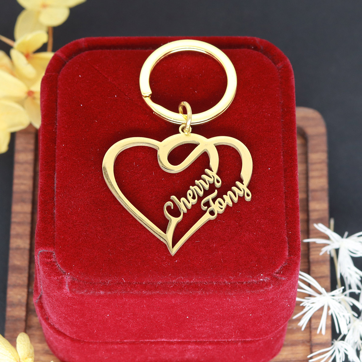 Custom Name Wedding Love Keych - đánh giá và giá Vintage Fashion Names