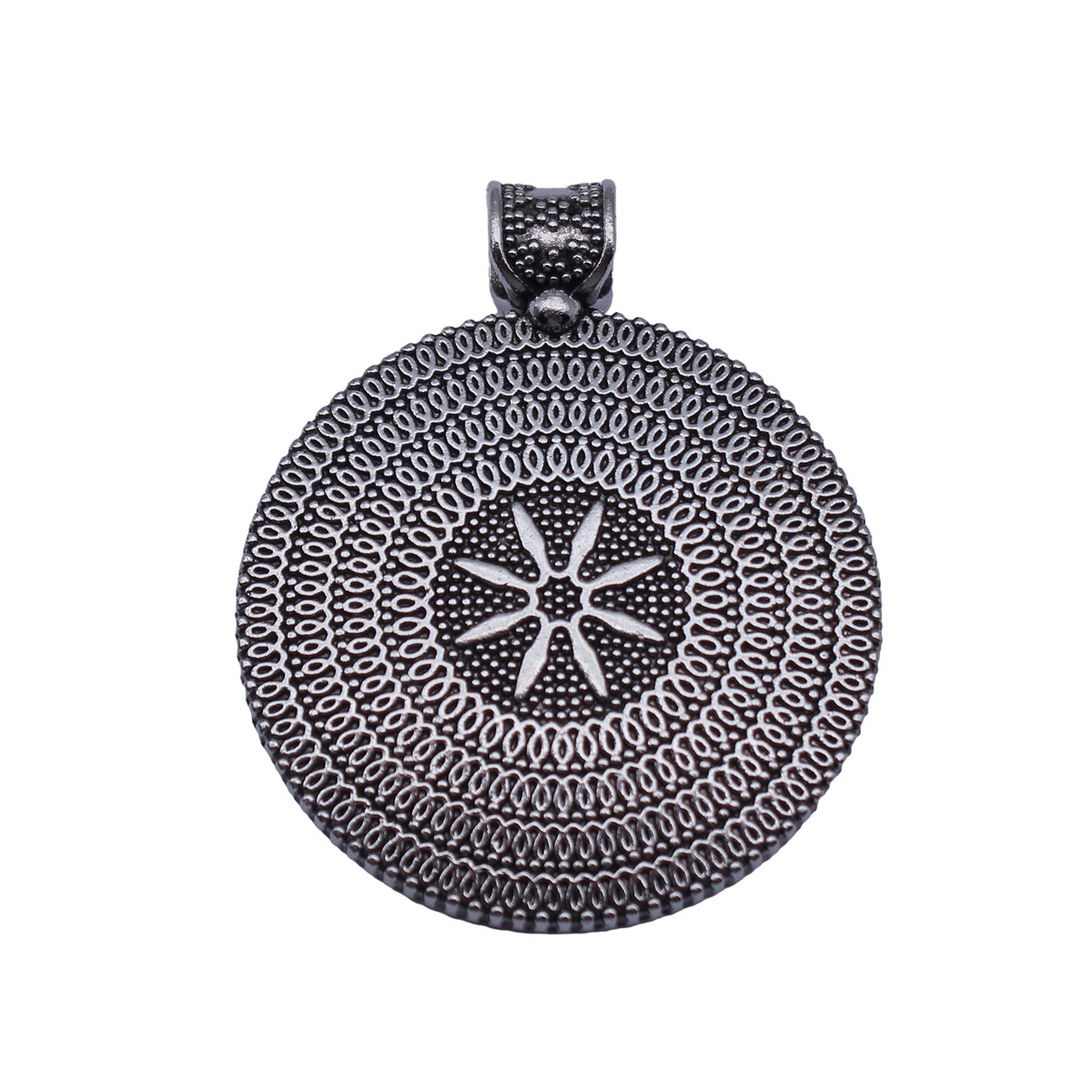 Boho Ethnic Mandala Pendant Fl - đánh giá và giá Vintage Fashion Theme