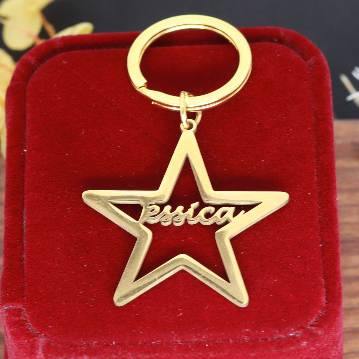 Custom Name Star Keychain Pers - đánh giá và giá Vintage Fashion Names