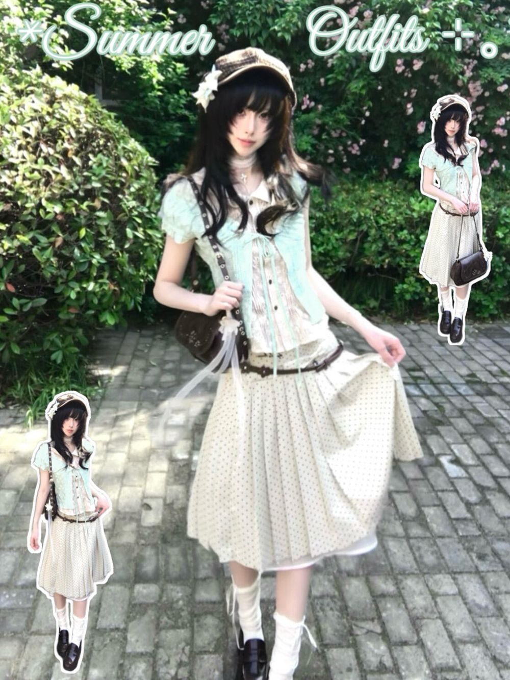 Japanese Vintage Sweet Coquett - đánh giá và giá Crop Cardigan Vintage