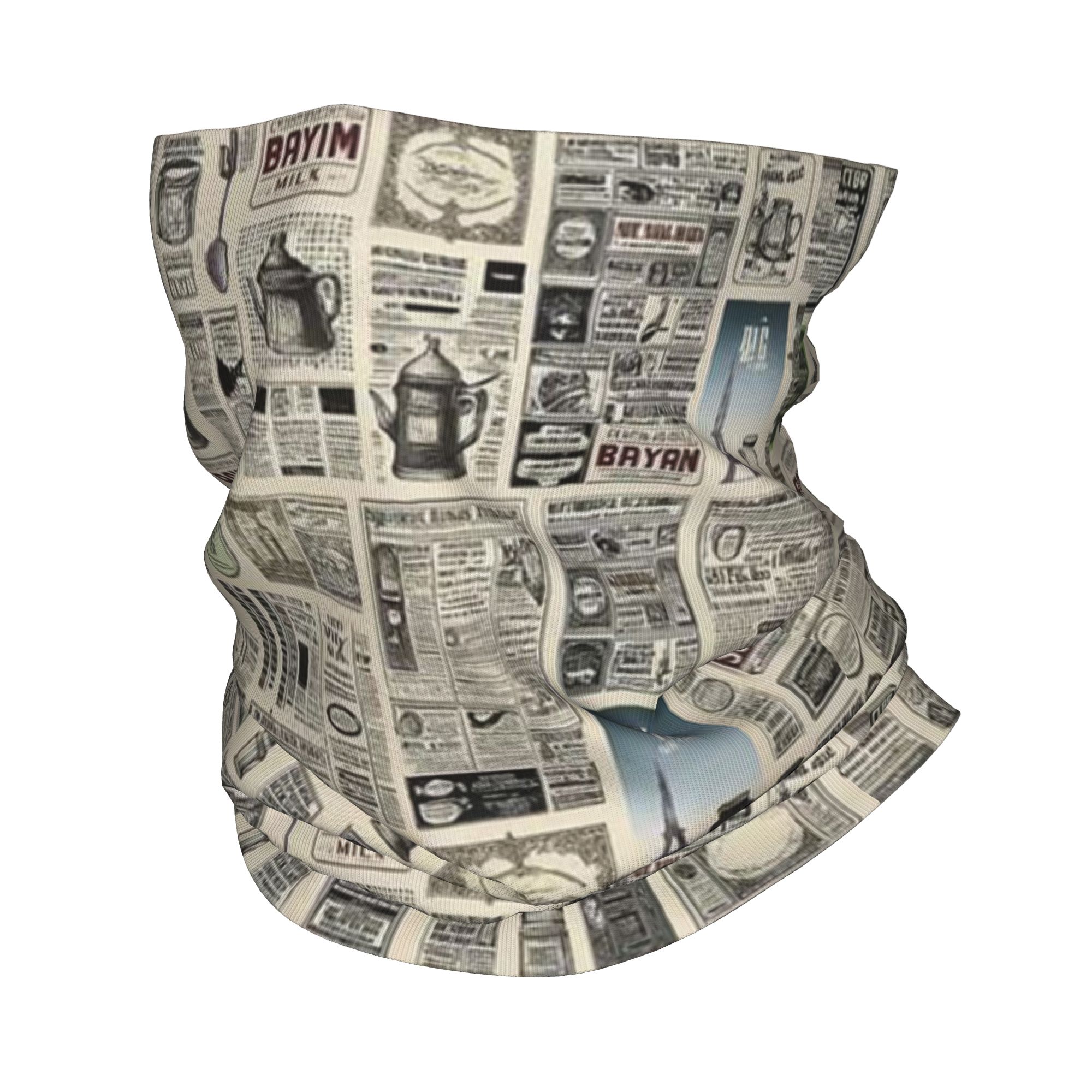 Vintage Newspaper Pattern Band - đánh giá và giá Vintage Fashion Newspaper
