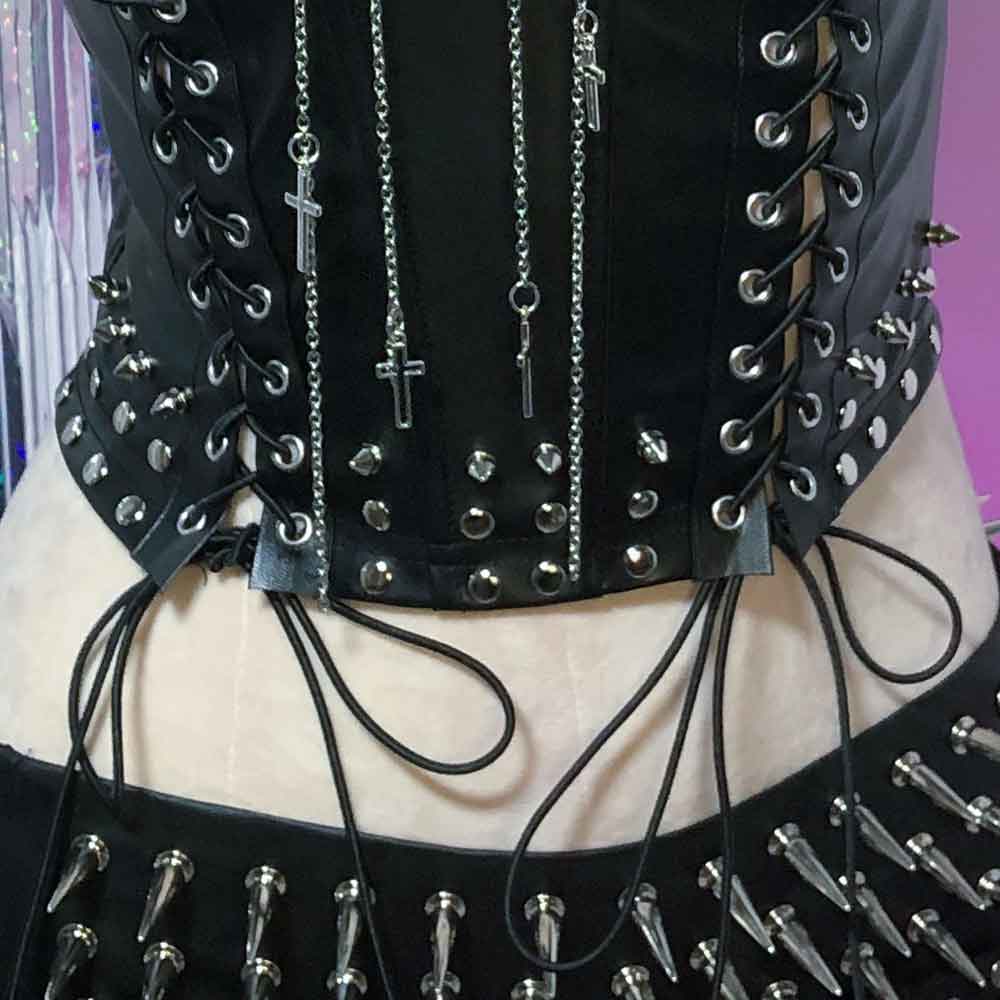 Studded Rivet Grunge Vintage E - đánh giá và giá Vintage Fashion Revival