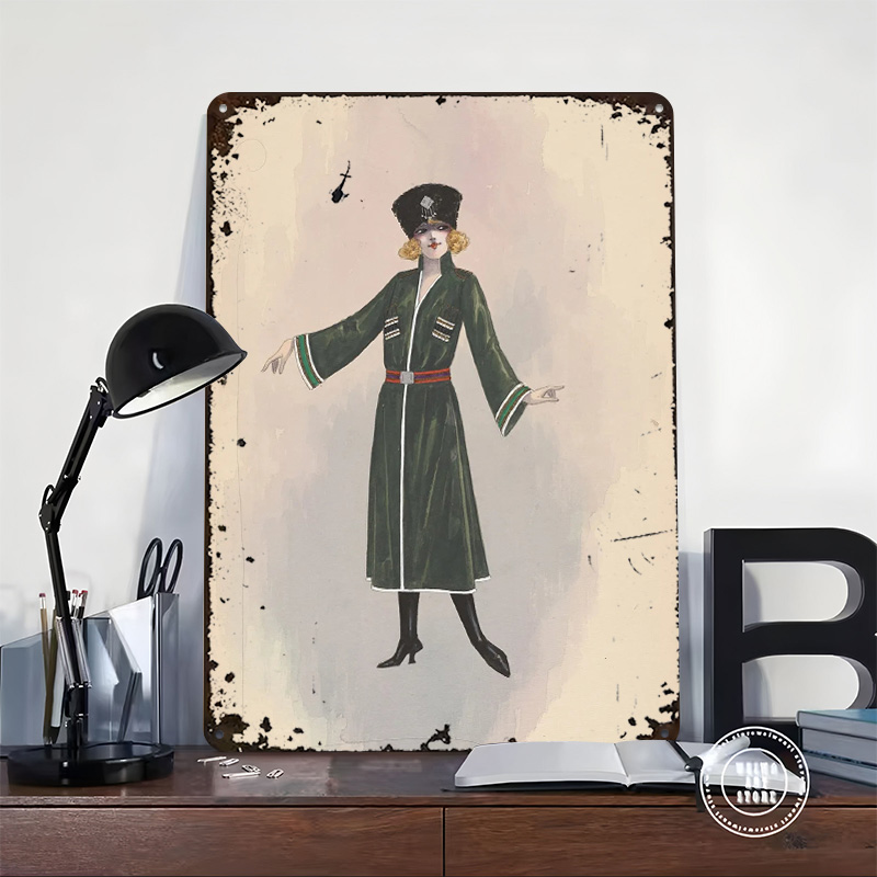 Art Deco Fashion Illustration  - đánh giá và giá Vintage Fashion Illustration