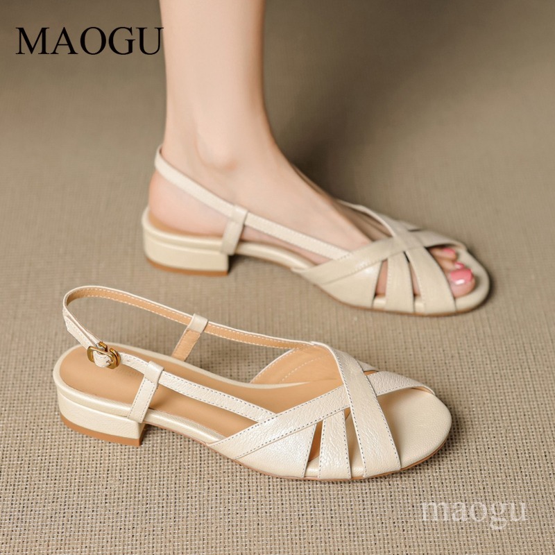 Women's Slingback Sandals Roun - đánh giá và giá Vintage And Modern Fashion