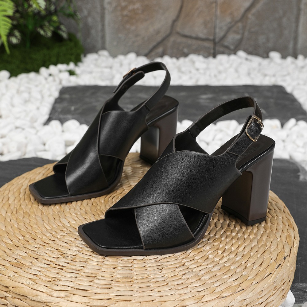 Women Sandals Vintage Square H - đánh giá và giá Vintage And Modern Fashion