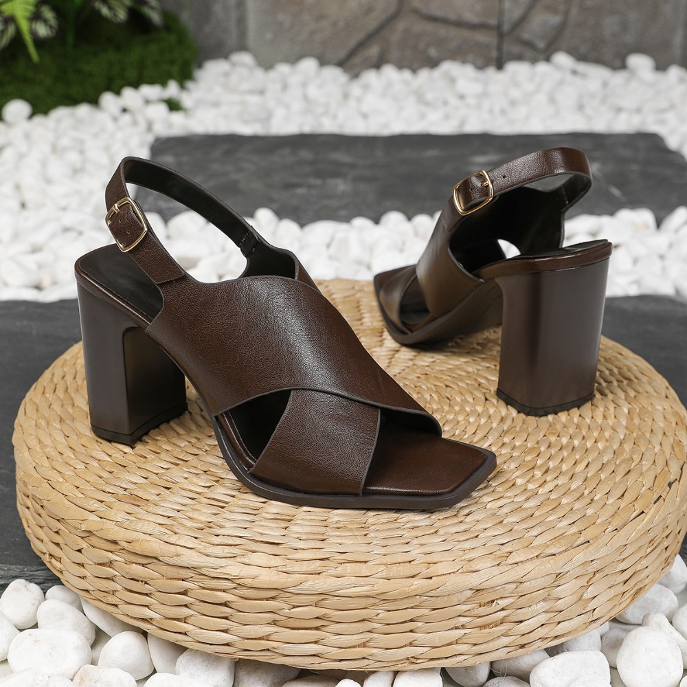 Women Sandals Vintage Square H - đánh giá và giá Vintage And Modern Fashion