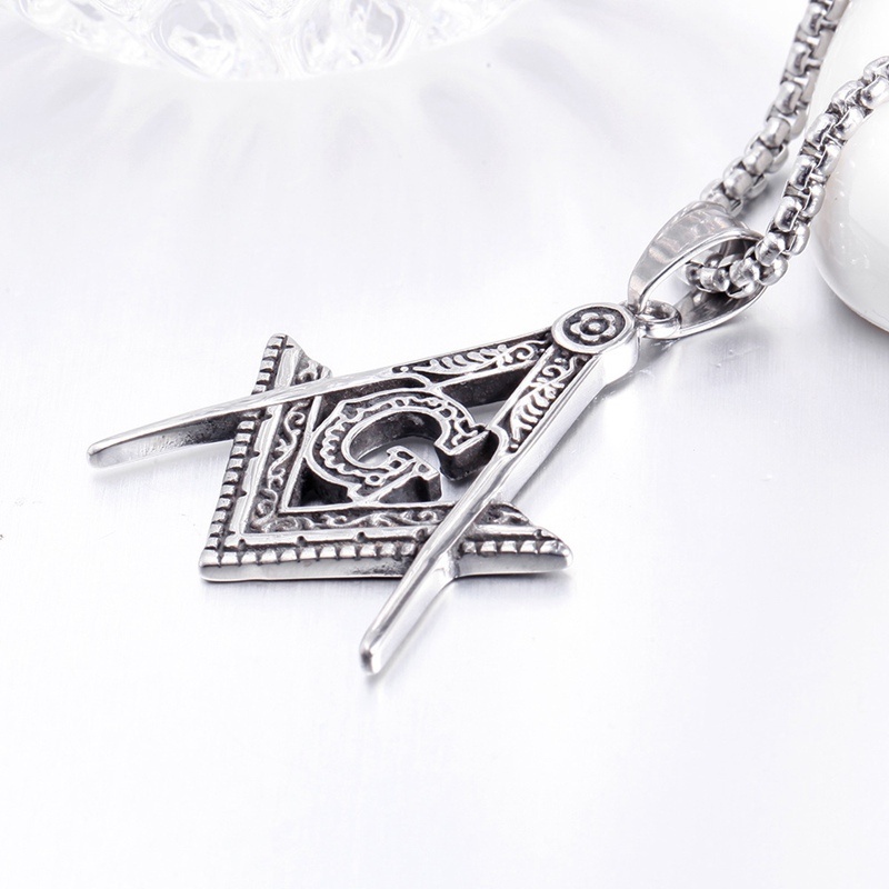 New Ag Freemasonry Pendant Nec - đánh giá và giá Vintage Fashion Stuff