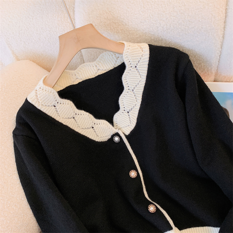 Women's Black Gothic Cropped C - đánh giá và giá Crop Cardigan Vintage