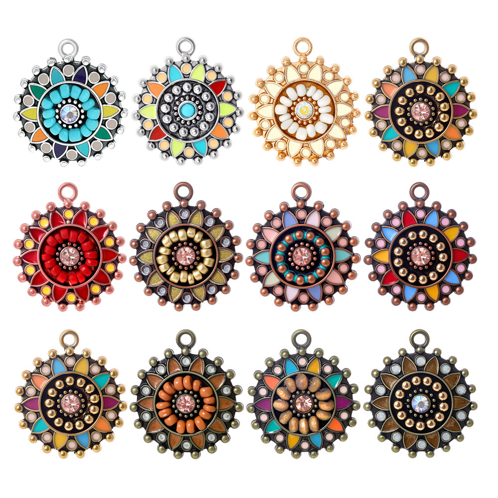 Vintage Bohemia Ethnic Enameli - đánh giá và giá Vintage Fashion Earrings
