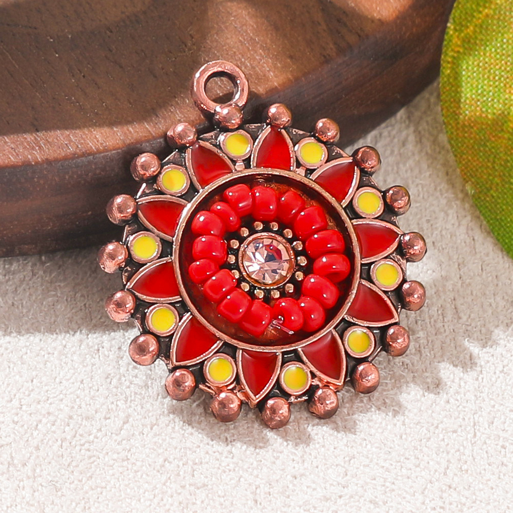 Vintage Bohemia Ethnic Enameli - đánh giá và giá Vintage Fashion Earrings