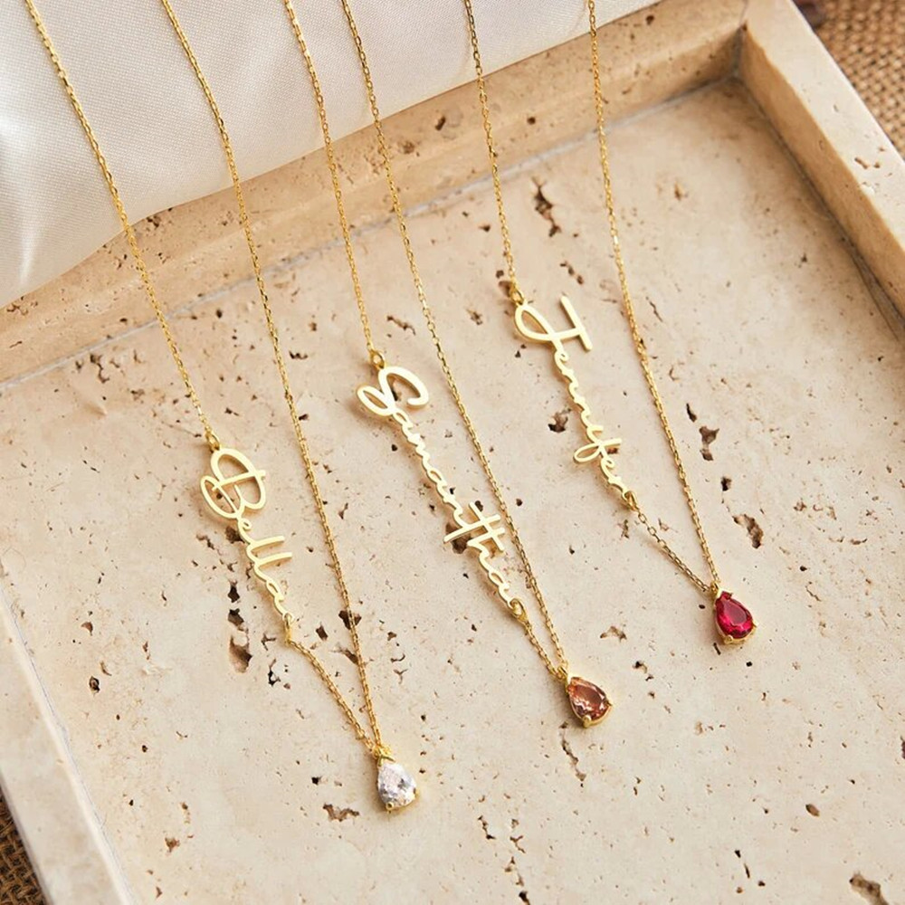 Handmade Teardrop Stone Neckla - đánh giá và giá Vintage Fashion Names