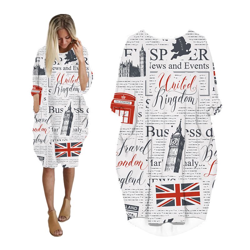 CLOOCL Báo Đầm 3D In Dạo Phố N - đánh giá và giá Vintage Fashion Newspaper