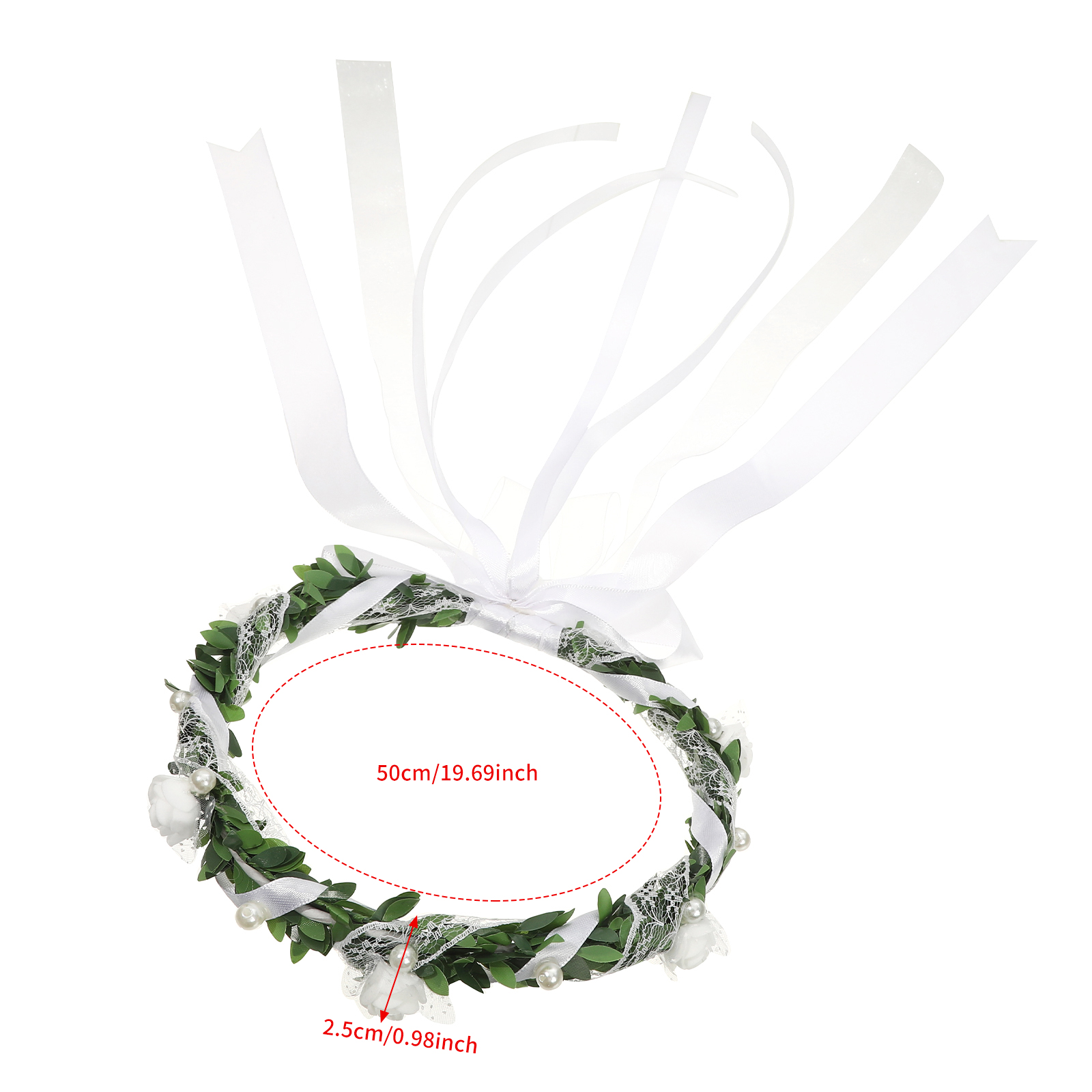 AWAYTR Girl Flower Wreath Hair - đánh giá và giá Vintage Fashion Shop