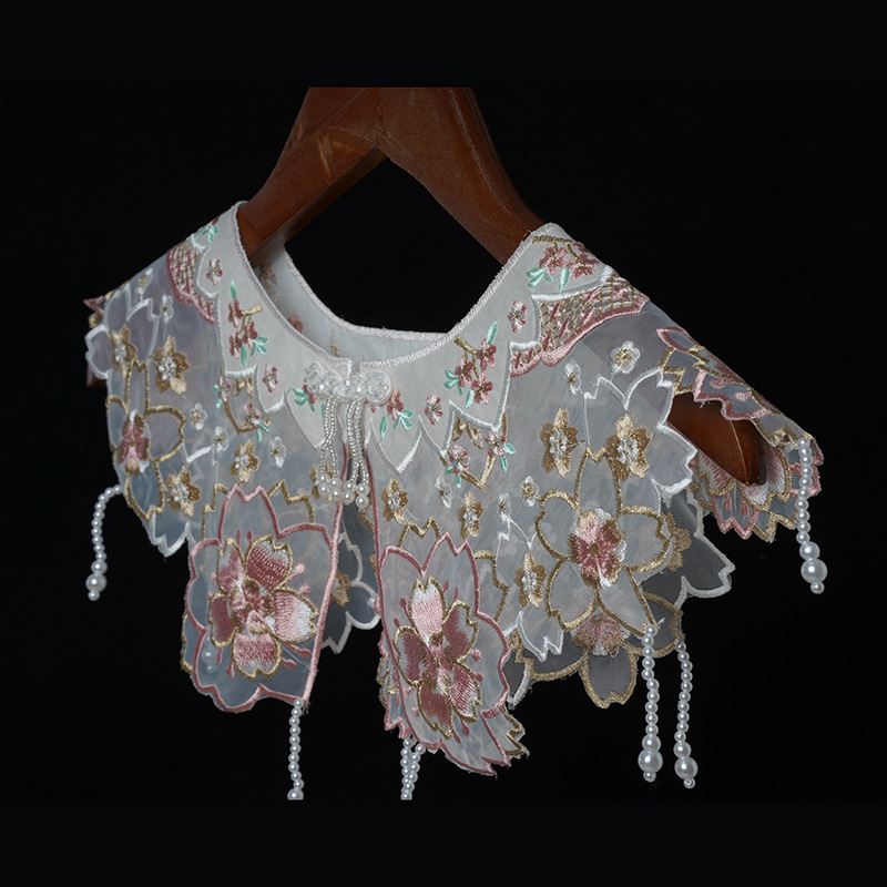 Women's Flower Wraps Embroider - đánh giá và giá Vintage Fashion Photographers