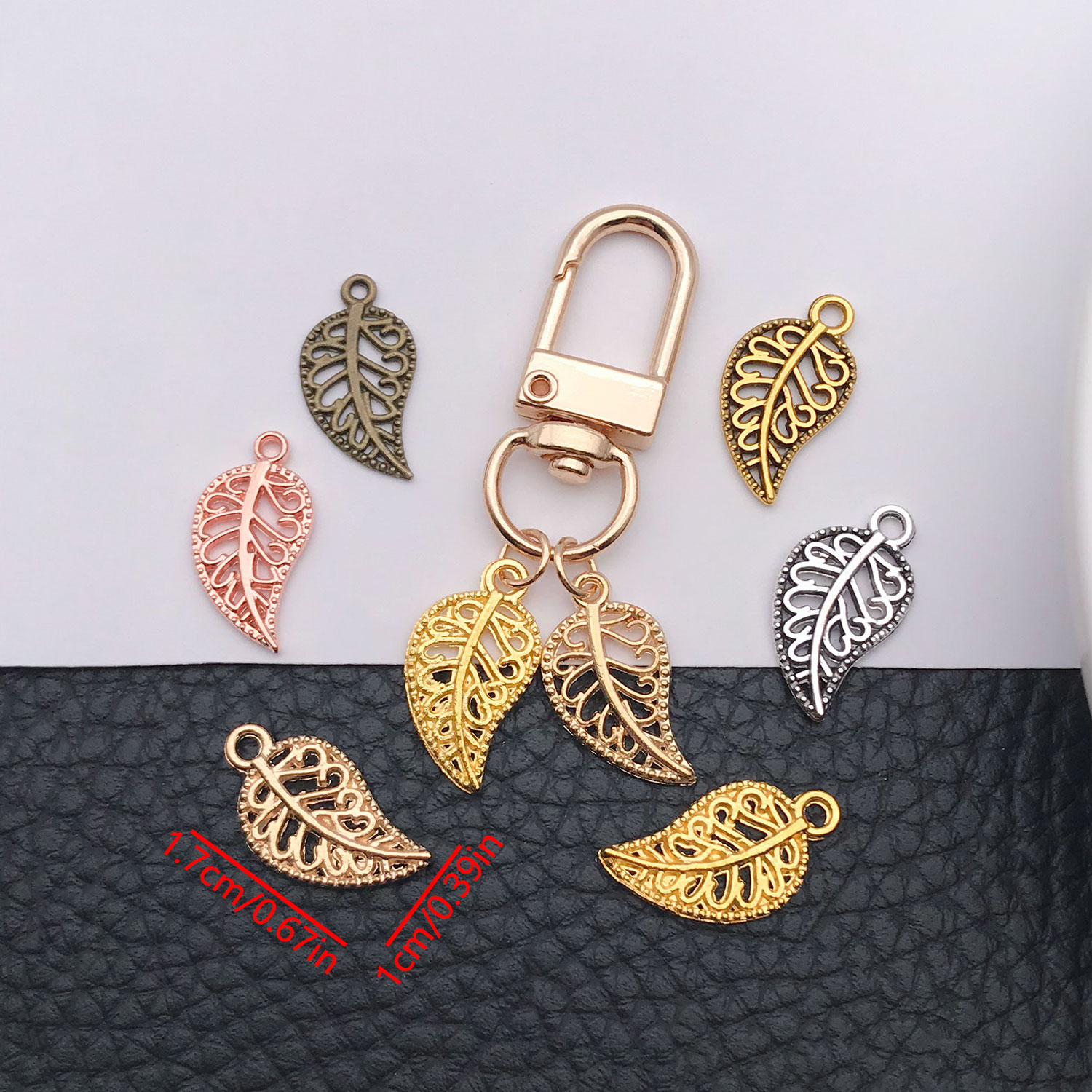 50/210 pcs Six-Color Leaf-Shap - đánh giá và giá Vintage Fashion Earrings