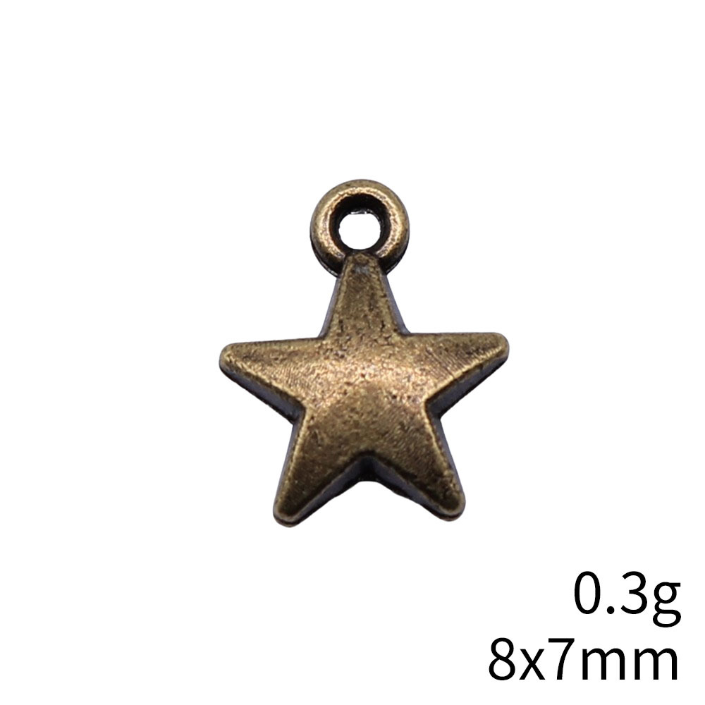 40pcs 8.6x7.1mm 2 Colors Antiq - đánh giá và giá Vintage Fashion Theme