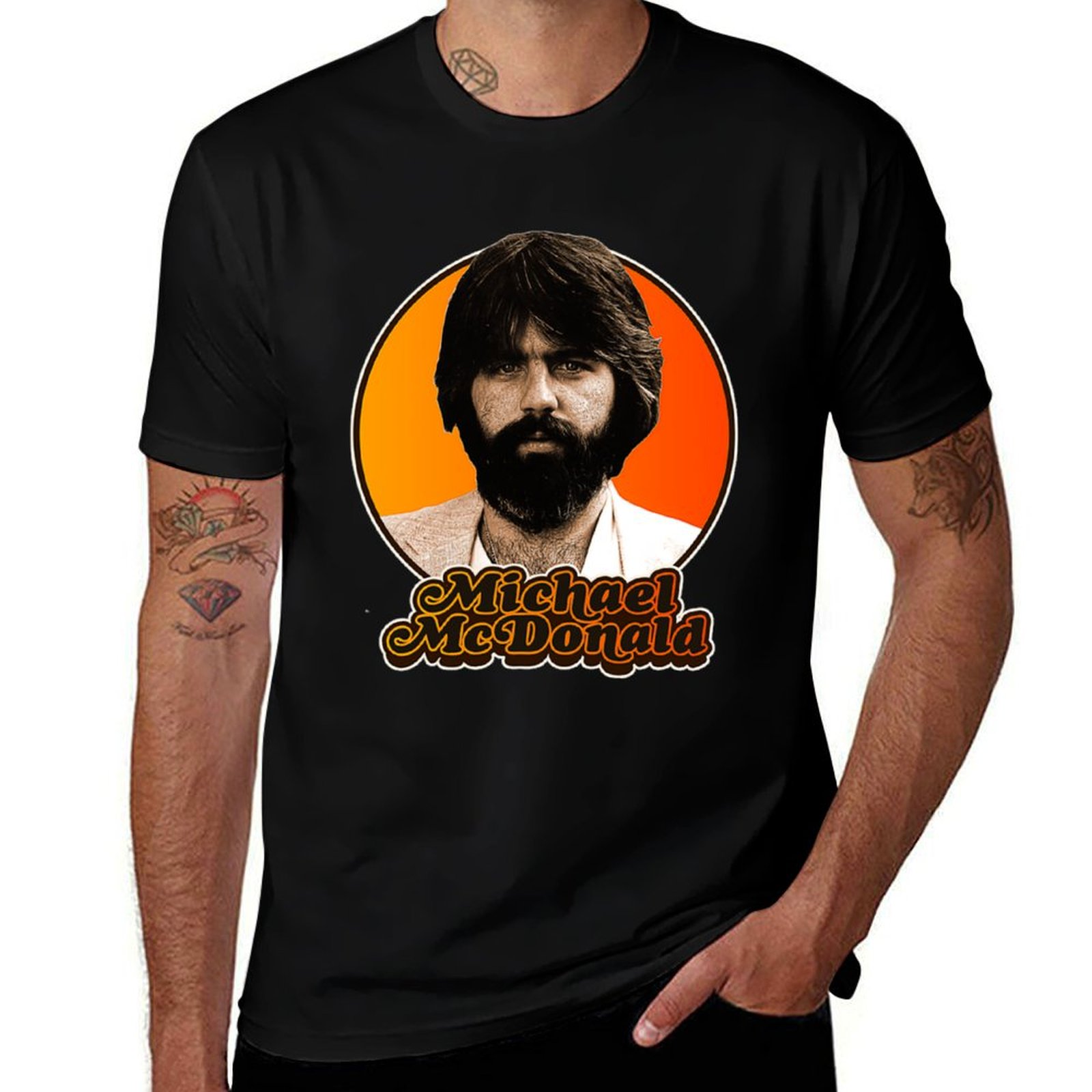 Michael mcdonald T-Shirt korea - đánh giá và giá Vintage Fashion Stuff