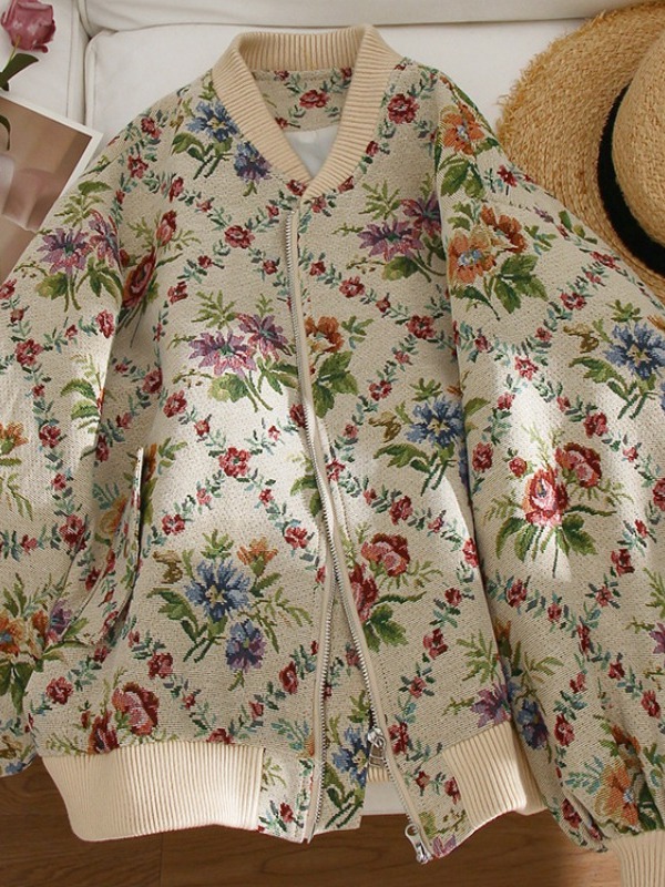 Retro Feel Oil Painting Embroi - đánh giá và giá Vintage Fashion Illustration
